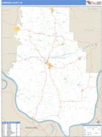 Harrison County, IN Wall Map