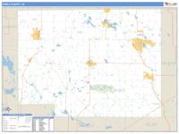 Noble County, IN Wall Map