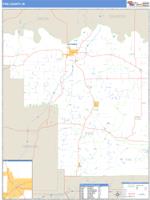 Pike County, IN Wall Map Zip Code