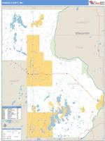 Chisago County, MN Wall Map