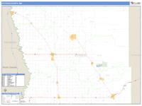 Kittson County, MN Wall Map