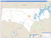 Clay County, TN Wall Map