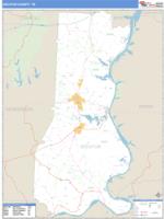 Decatur County, TN Wall Map Zip Code