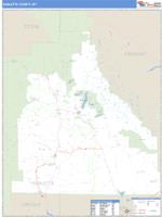 Sublette County, WY Wall Map