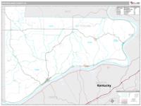 Switzerland County, IN Wall Map Zip Code