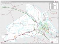 Schenectady County, NY Wall Map Zip Code