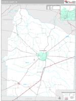 Haywood County, TN Wall Map Zip Code