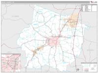 Maury County, TN Wall Map Zip Code