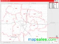 Freeborn County, MN Wall Map