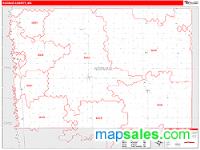 Norman County, MN Wall Map