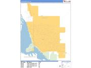 Lake Havasu City <br /> Wall Map <br /> Basic Style 2024 Map