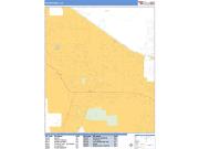 Palm Desert <br /> Wall Map <br /> Basic Style 2024 Map