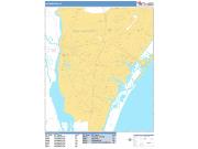 Wilmington <br /> Wall Map <br /> Basic Style 2024 Map