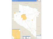 Appling County, GA <br /> Wall Map <br /> Zip Code <br /> Basic Style 2024 Map