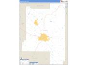 Lamar County, GA <br /> Wall Map <br /> Zip Code <br /> Basic Style 2024 Map