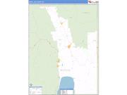 Bear Lake County, ID <br /> Wall Map <br /> Zip Code <br /> Basic Style 2024 Map