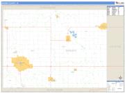 Bremer County, IA <br /> Wall Map <br /> Zip Code <br /> Basic Style 2024 Map
