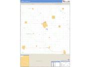 Carroll County, IA <br /> Wall Map <br /> Zip Code <br /> Basic Style 2024 Map