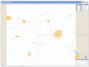 Floyd County, IA <br /> Wall Map <br /> Zip Code <br /> Basic Style 2024 Map