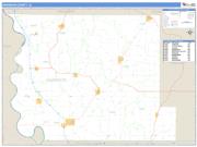Harrison County, IA <br /> Wall Map <br /> Zip Code <br /> Basic Style 2024 Map