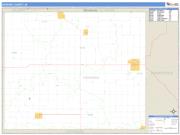 Howard County, IA <br /> Wall Map <br /> Zip Code <br /> Basic Style 2024 Map