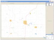 Lucas County, IA <br /> Wall Map <br /> Zip Code <br /> Basic Style 2024 Map
