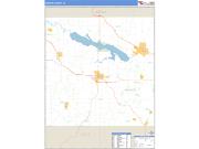 Marion County, IA <br /> Wall Map <br /> Zip Code <br /> Basic Style 2024 Map