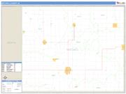 Mitchell County, IA <br /> Wall Map <br /> Zip Code <br /> Basic Style 2024 Map