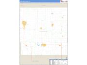 Poweshiek County, IA <br /> Wall Map <br /> Zip Code <br /> Basic Style 2024 Map
