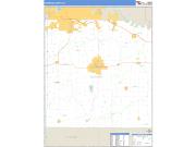 Warren County, IA <br /> Wall Map <br /> Zip Code <br /> Basic Style 2024 Map