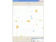 Wright County, IA <br /> Wall Map <br /> Zip Code <br /> Basic Style 2024 Map
