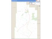 Carter County, MT <br /> Wall Map <br /> Zip Code <br /> Basic Style 2024 Map