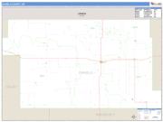 Daniels County, MT <br /> Wall Map <br /> Zip Code <br /> Basic Style 2024 Map