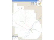 Dawson County, MT <br /> Wall Map <br /> Zip Code <br /> Basic Style 2024 Map