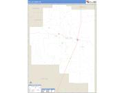 Fallon County, MT <br /> Wall Map <br /> Zip Code <br /> Basic Style 2024 Map