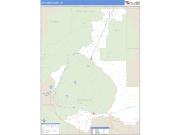 Jefferson County, MT <br /> Wall Map <br /> Zip Code <br /> Basic Style 2024 Map