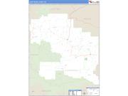 Judith Basin County, MT <br /> Wall Map <br /> Zip Code <br /> Basic Style 2024 Map