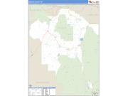 Madison County, MT <br /> Wall Map <br /> Zip Code <br /> Basic Style 2024 Map