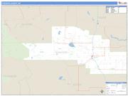 Pondera County, MT <br /> Wall Map <br /> Zip Code <br /> Basic Style 2024 Map