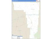 Rosebud County, MT <br /> Wall Map <br /> Zip Code <br /> Basic Style 2024 Map