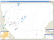 Churchill County, NV <br /> Wall Map <br /> Zip Code <br /> Basic Style 2024 Map