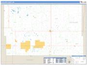 Cavalier County, ND <br /> Wall Map <br /> Zip Code <br /> Basic Style 2024 Map