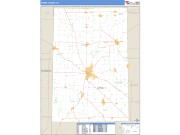 Darke County, OH <br /> Wall Map <br /> Zip Code <br /> Basic Style 2024 Map