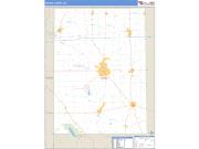 Preble County, OH <br /> Wall Map <br /> Zip Code <br /> Basic Style 2024 Map