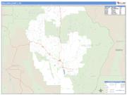 Wallowa County, OR <br /> Wall Map <br /> Zip Code <br /> Basic Style 2024 Map