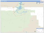 Daggett County, UT <br /> Wall Map <br /> Zip Code <br /> Basic Style 2024 Map