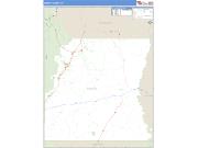Emery County, UT <br /> Wall Map <br /> Zip Code <br /> Basic Style 2024 Map