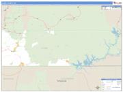 Kane County, UT <br /> Wall Map <br /> Zip Code <br /> Basic Style 2024 Map