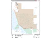 Lake Havasu City <br /> Wall Map <br /> Premium Style 2024 Map