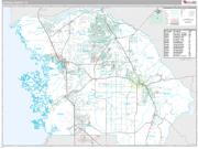 Citrus County, FL <br /> Wall Map <br /> Premium Style 2024 Map